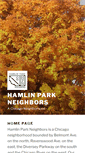Mobile Screenshot of hamlinpark.org